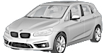 BMW F45 B3709 Fault Code